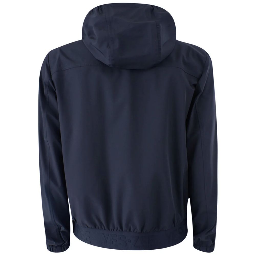 Yes Zee Blå Nylon Jakker & Frakke