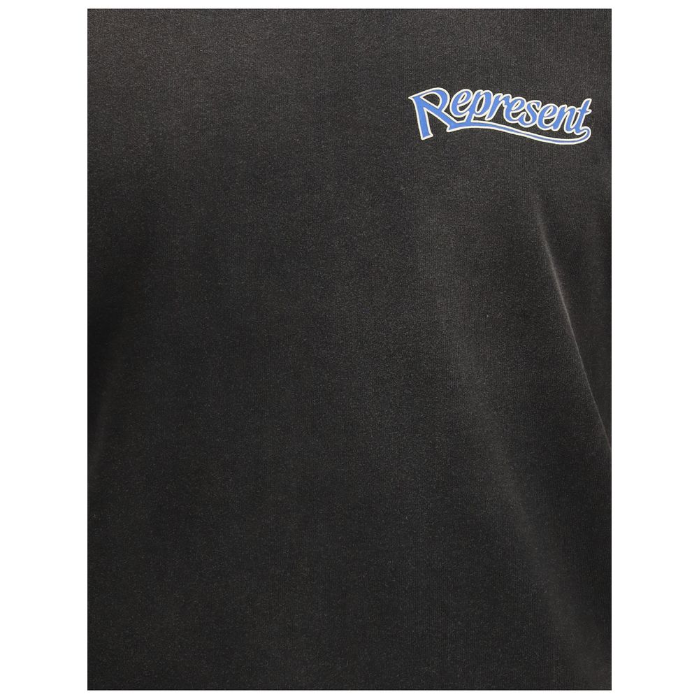 Represent grå bomulds-T-shirt