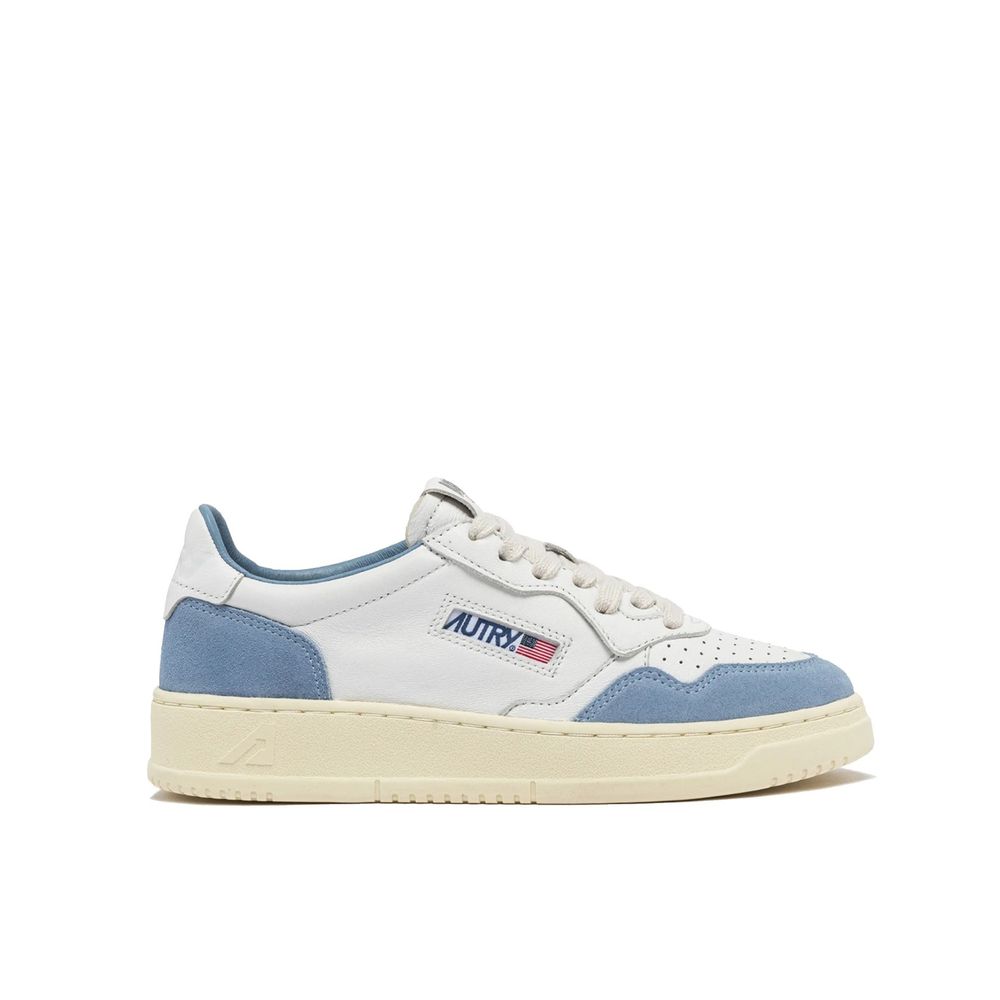 Autry hvide læder low top sneakers