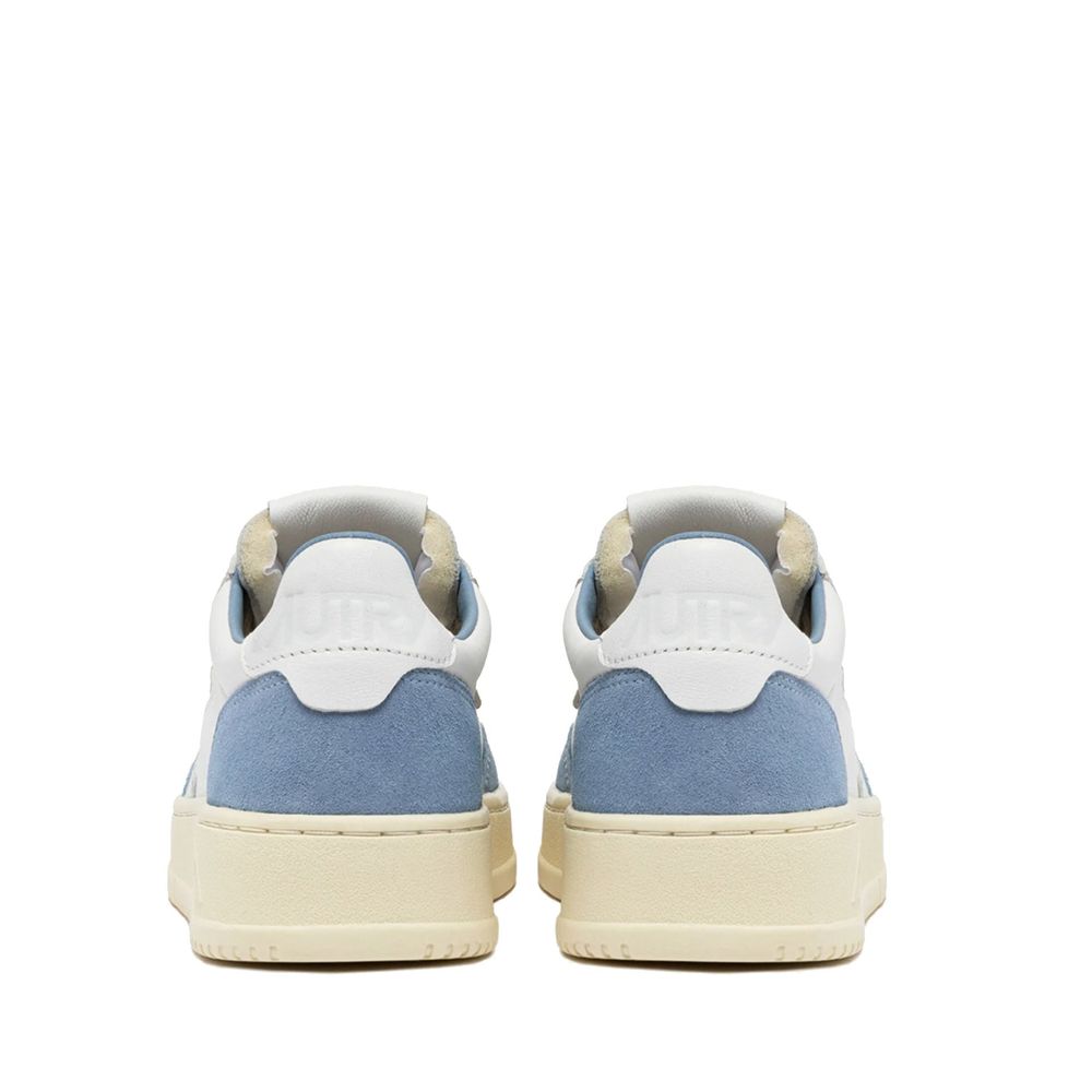 Autry hvide læder low top sneakers