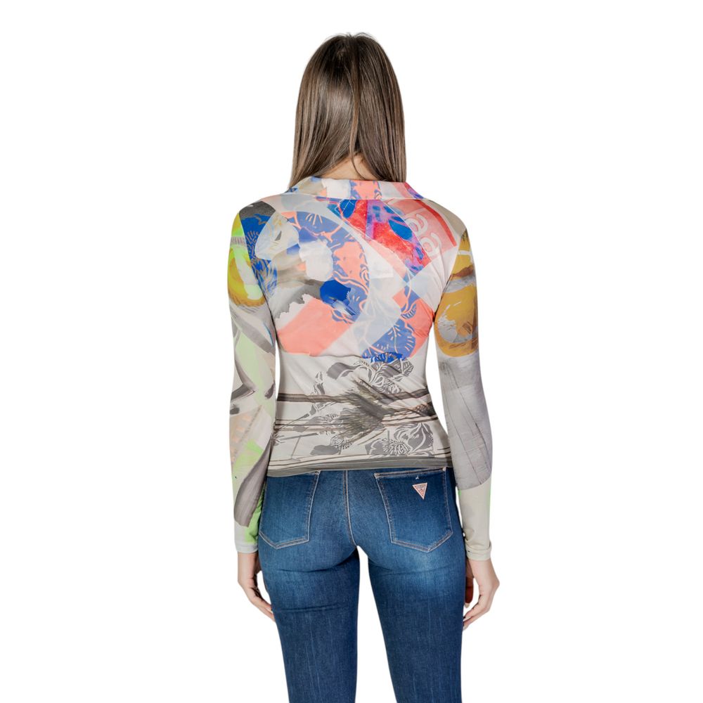 Desigual Flerfarvet Polyesterbluse