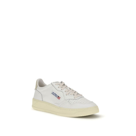 Autry White Rubber Low Top Sneakers