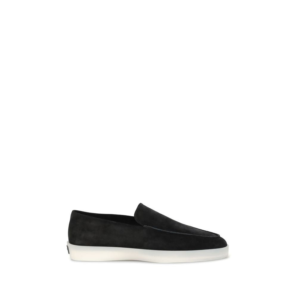 Fear Of God sorte slip-on loafers i læder