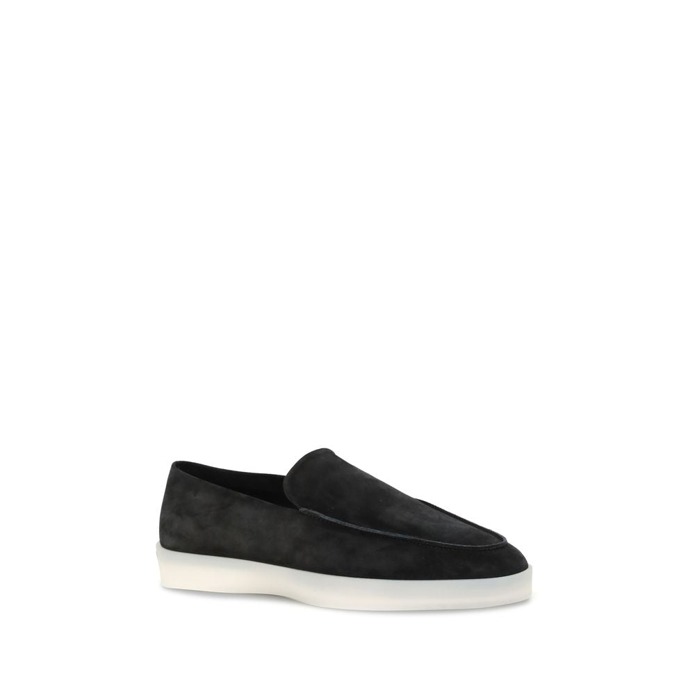 Fear Of God sorte slip-on loafers i læder