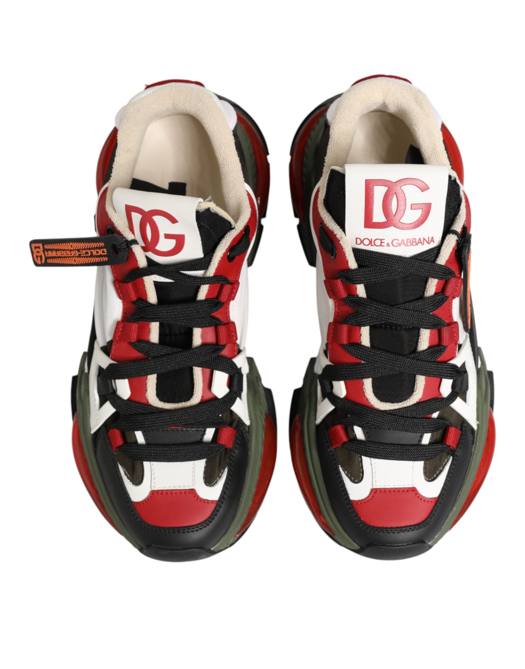 Dolce & Gabbana Multicolor Airmaster Low Top Sneakers Shoes