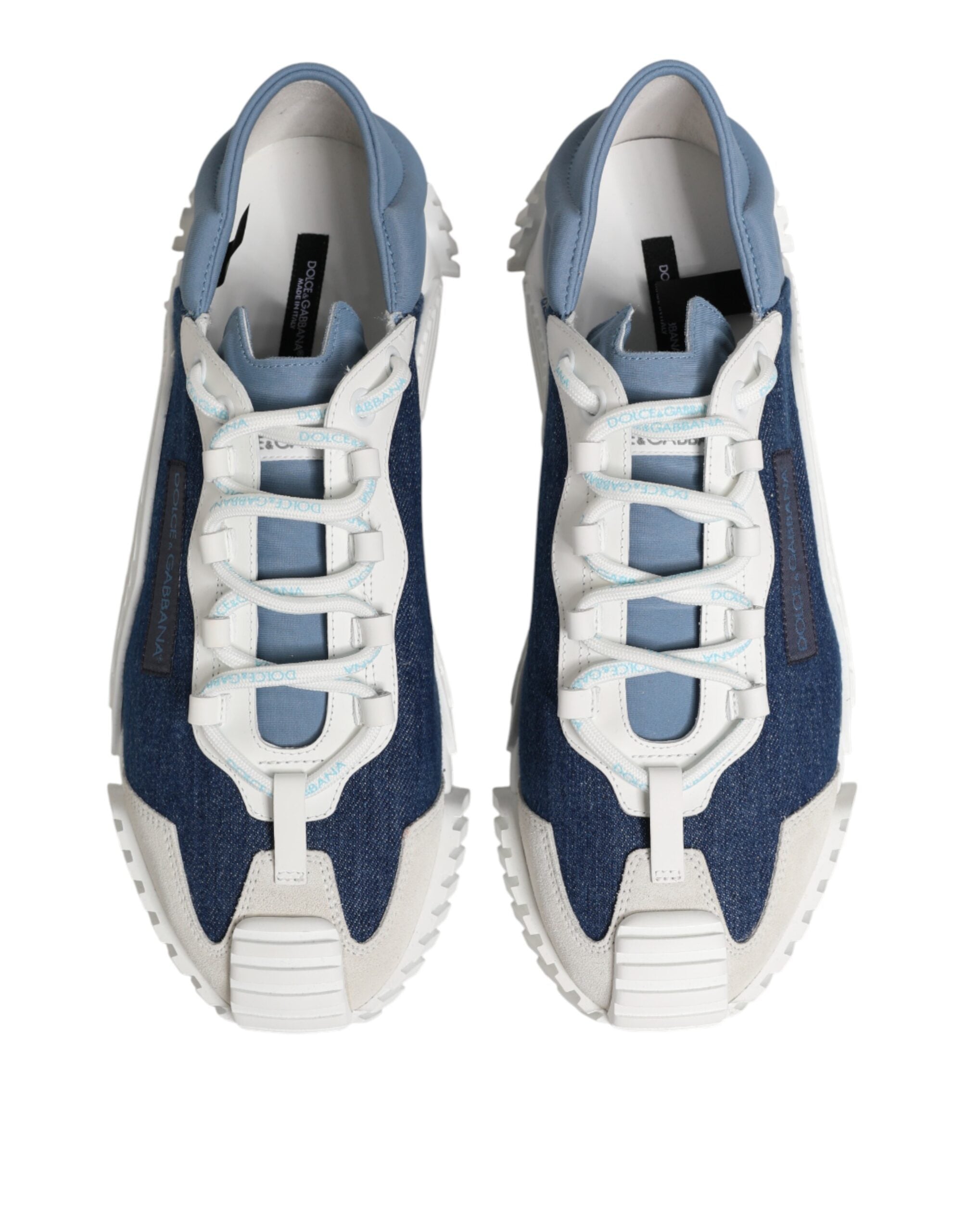 Dolce & Gabbana Multicolor Cotton Low Top NS1 Sneakers Shoes