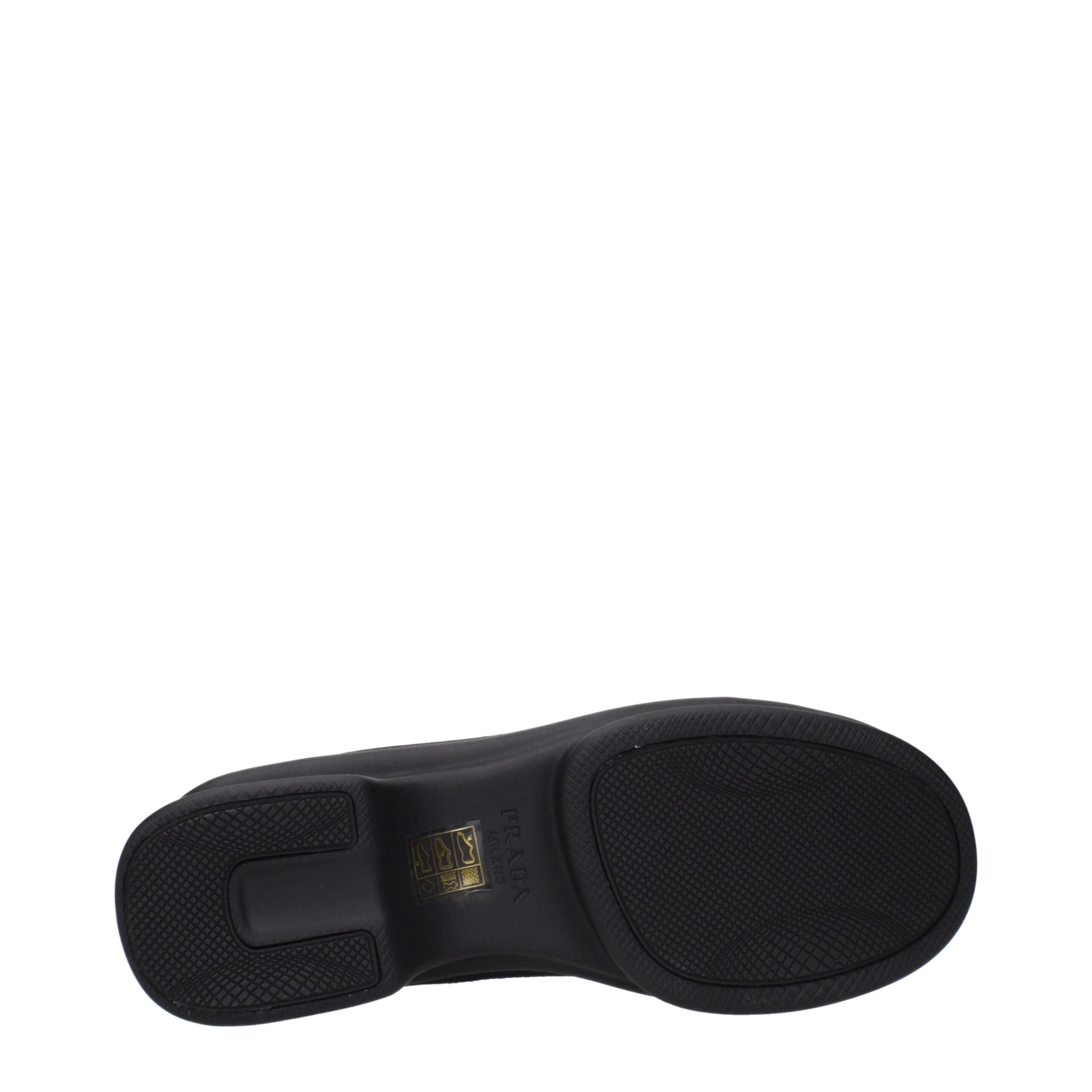 Prada Black Fibres Mules