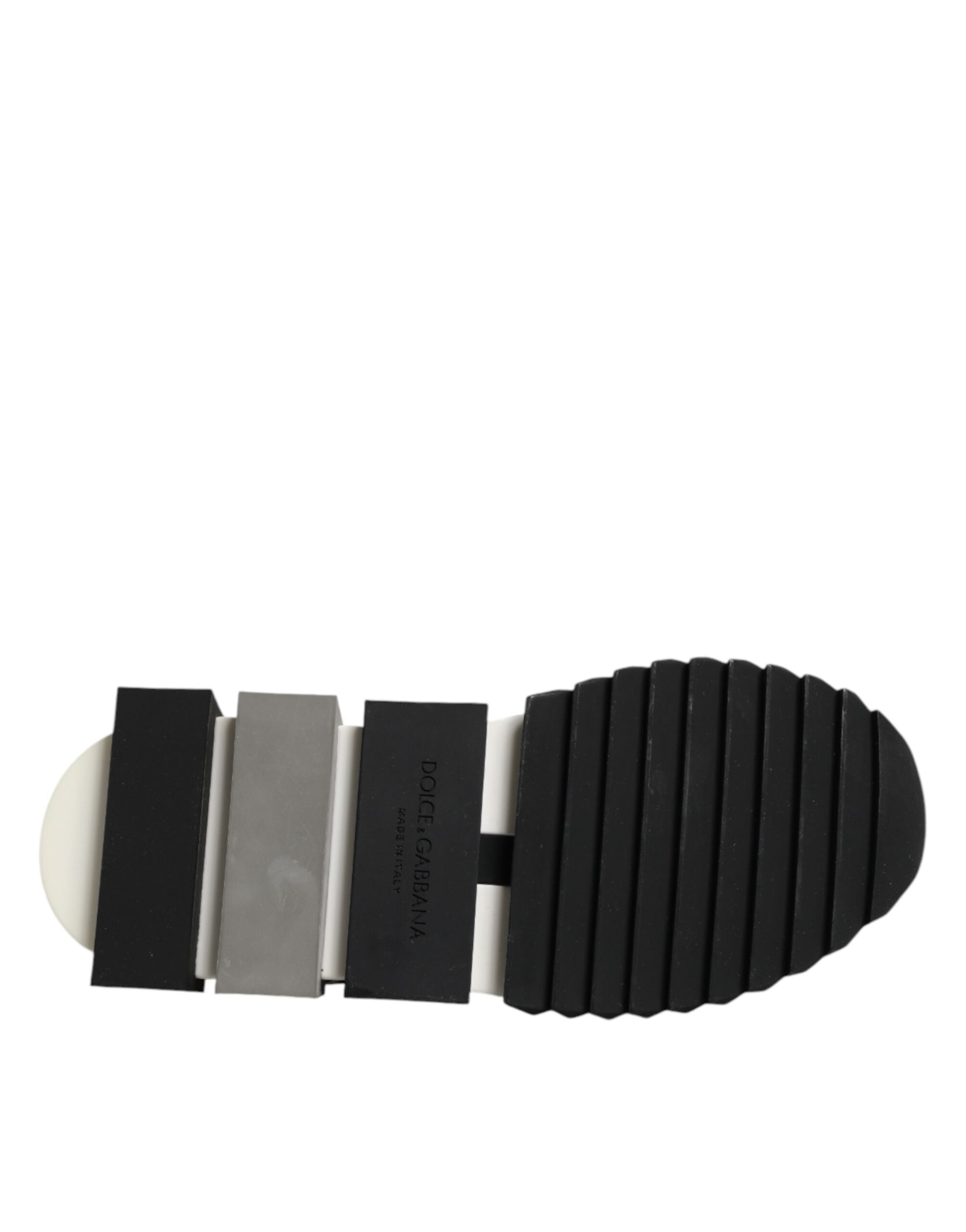 Dolce & Gabbana White Logo Low Top Sorrento Sneakers Shoes