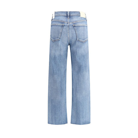 Citizens of Humanity Blue Cotton Straight-Leg Jeans