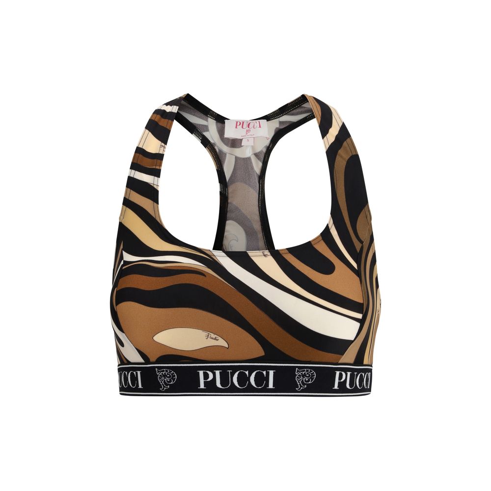 Emilio Pucci Multifarvet Polyamid Sports-bh