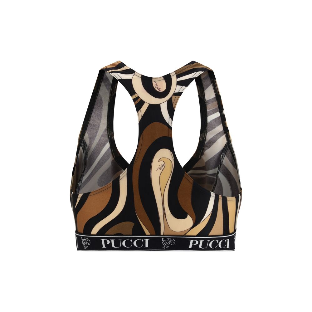 Emilio Pucci Multifarvet Polyamid Sports-bh