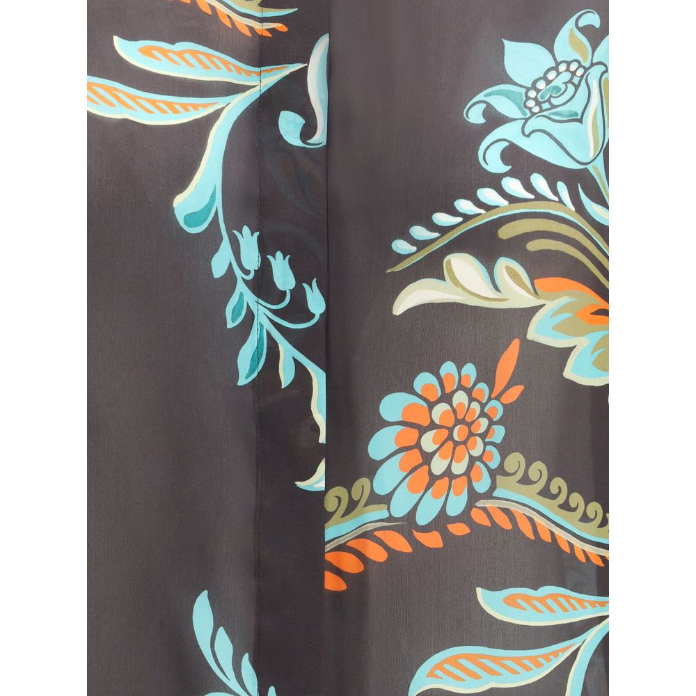 Etro Flerfarvet Silkemønstret Skjorte