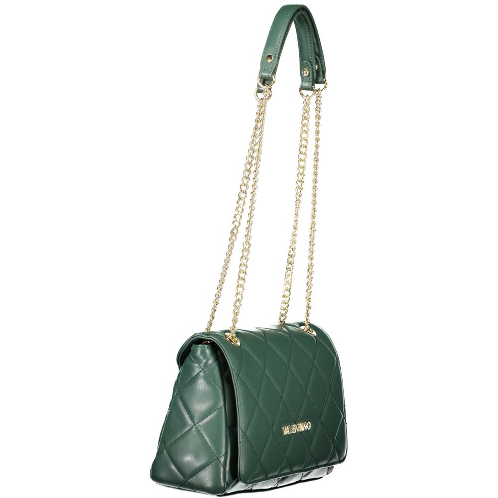Mario Valentino Green Polyethylene Handbag