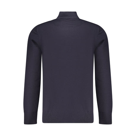 Coveri Moving Blue Nylon Men Sweater