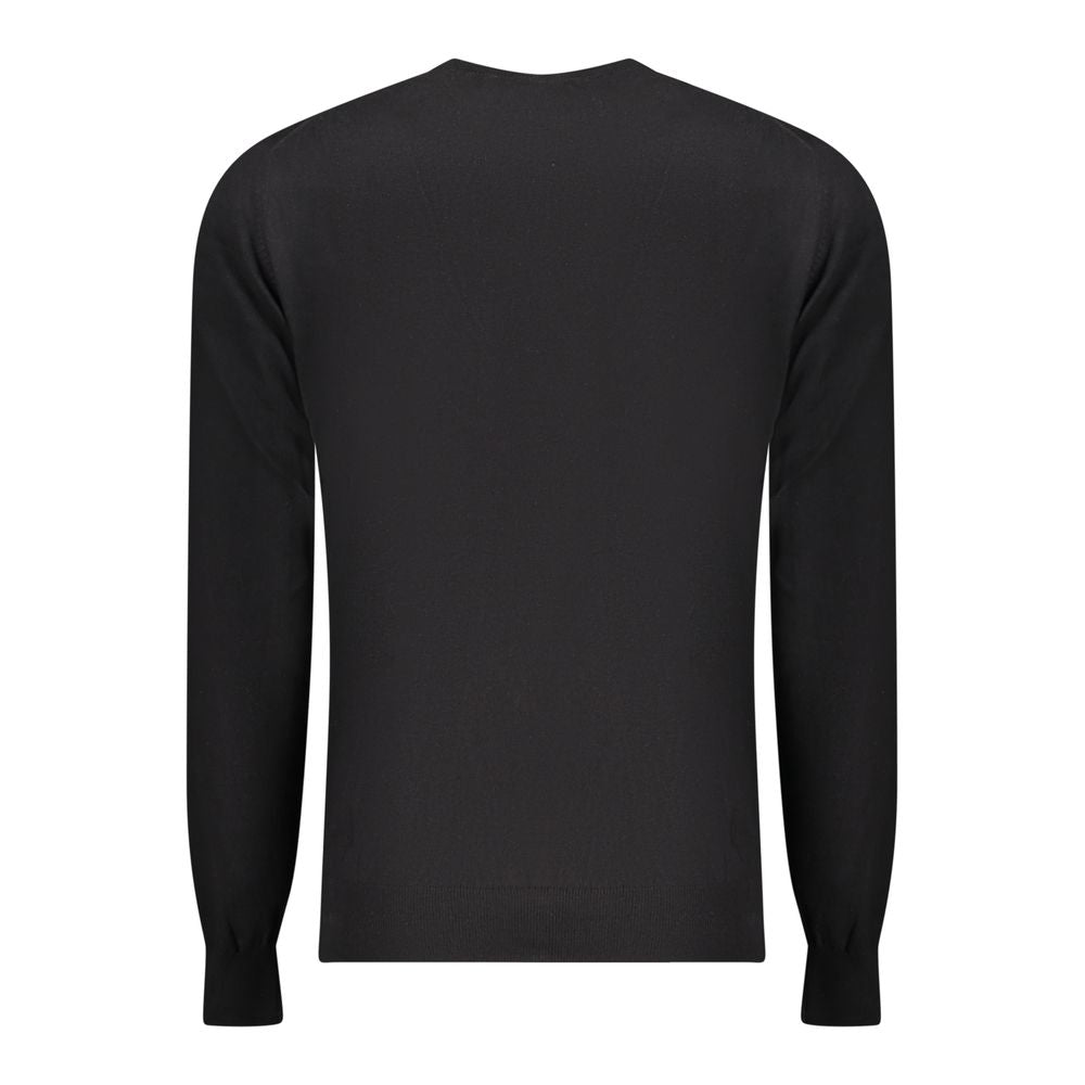 Accademia Militare Black Cotton Sweater