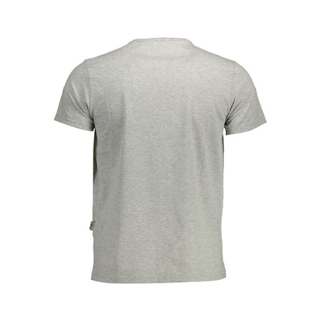 Plein Sport Gray Cotton T-Shirt