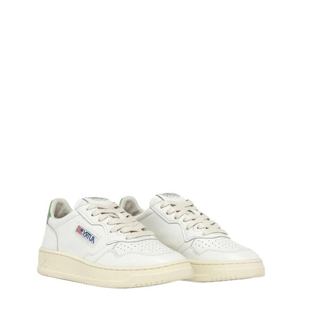 Autry White Leather Low Top Sneakers