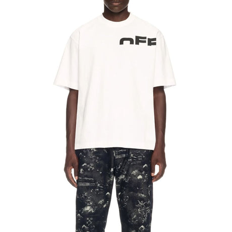 Off-white hvid bomulds-T-shirt