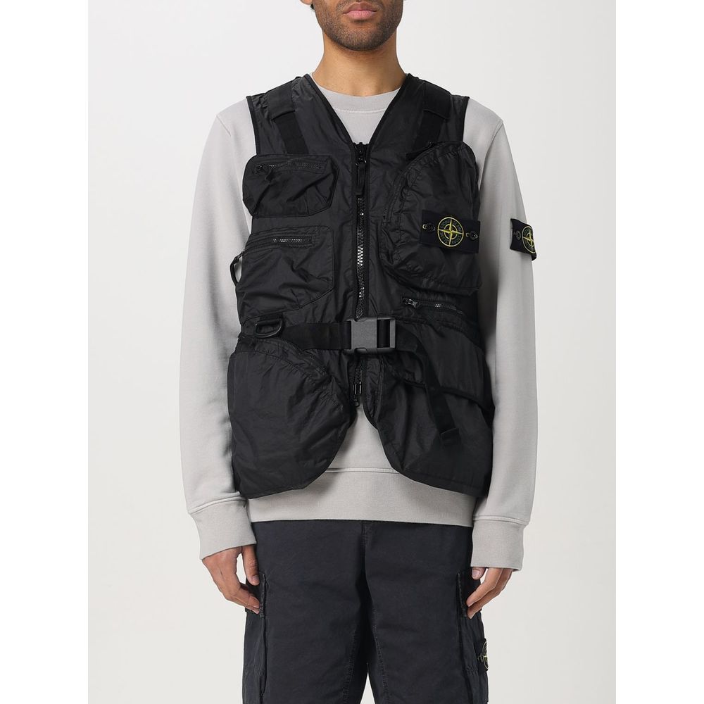 Stone Island Grå Bomuldsshorts