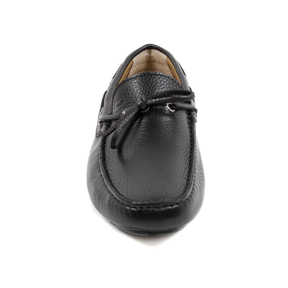 Dee Ocleppo sorte slip-on loafers i læder