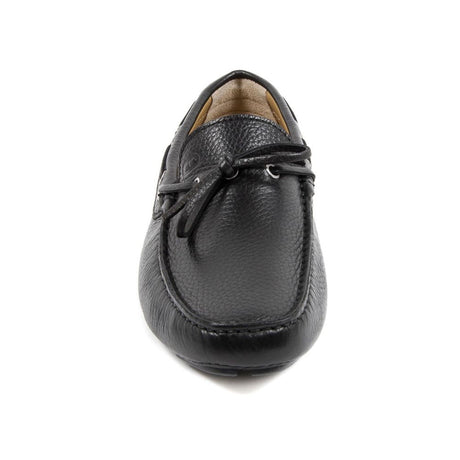 Dee Ocleppo sorte slip-on loafers i læder