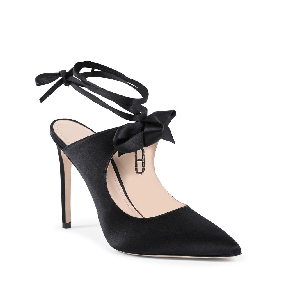 Dee Ocleppo Sorte Satin Mules