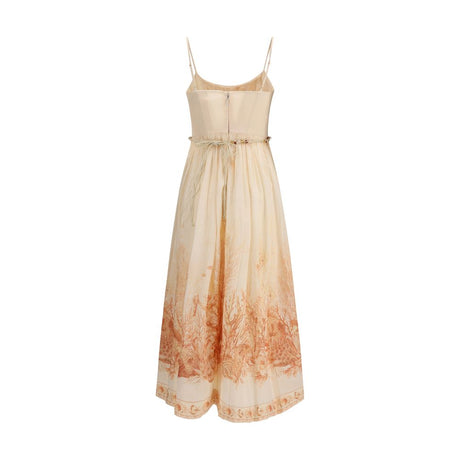 Zimmermann Multicolor Cotton Long Dress
