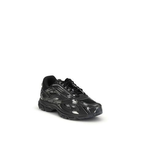 Reebok Black Polyethylene Athletic Sneakers