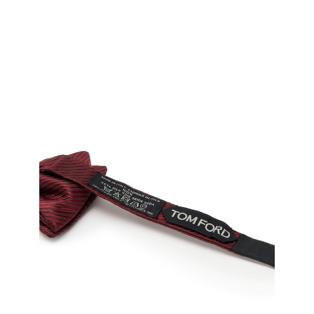 Tom Ford Rød Silke Butterfly
