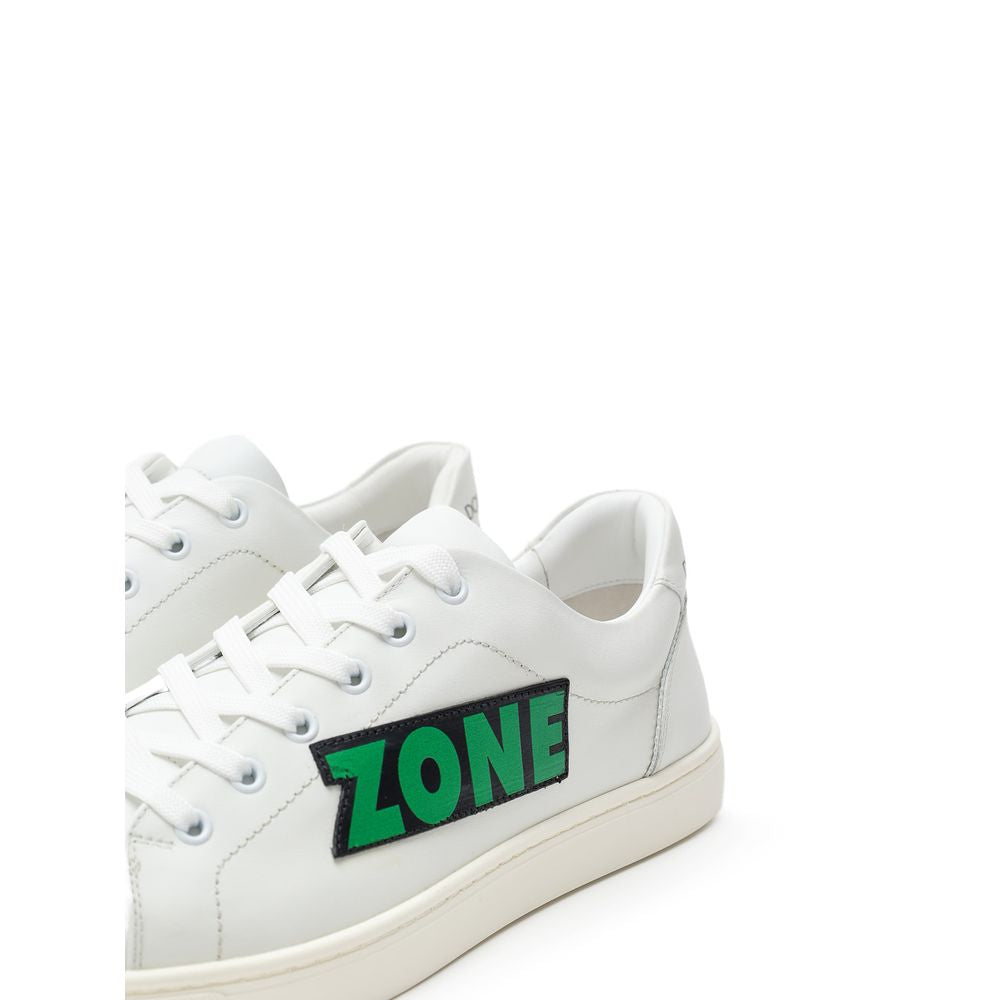 Dolce & Gabbana Bordeaux læder low top sneakers