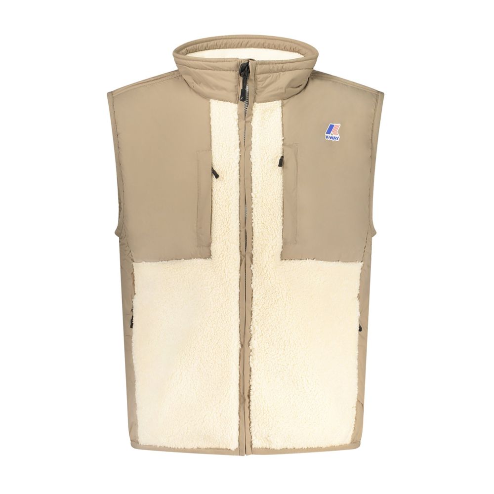 K-WAY Beige Polyamide Jackets & Coat