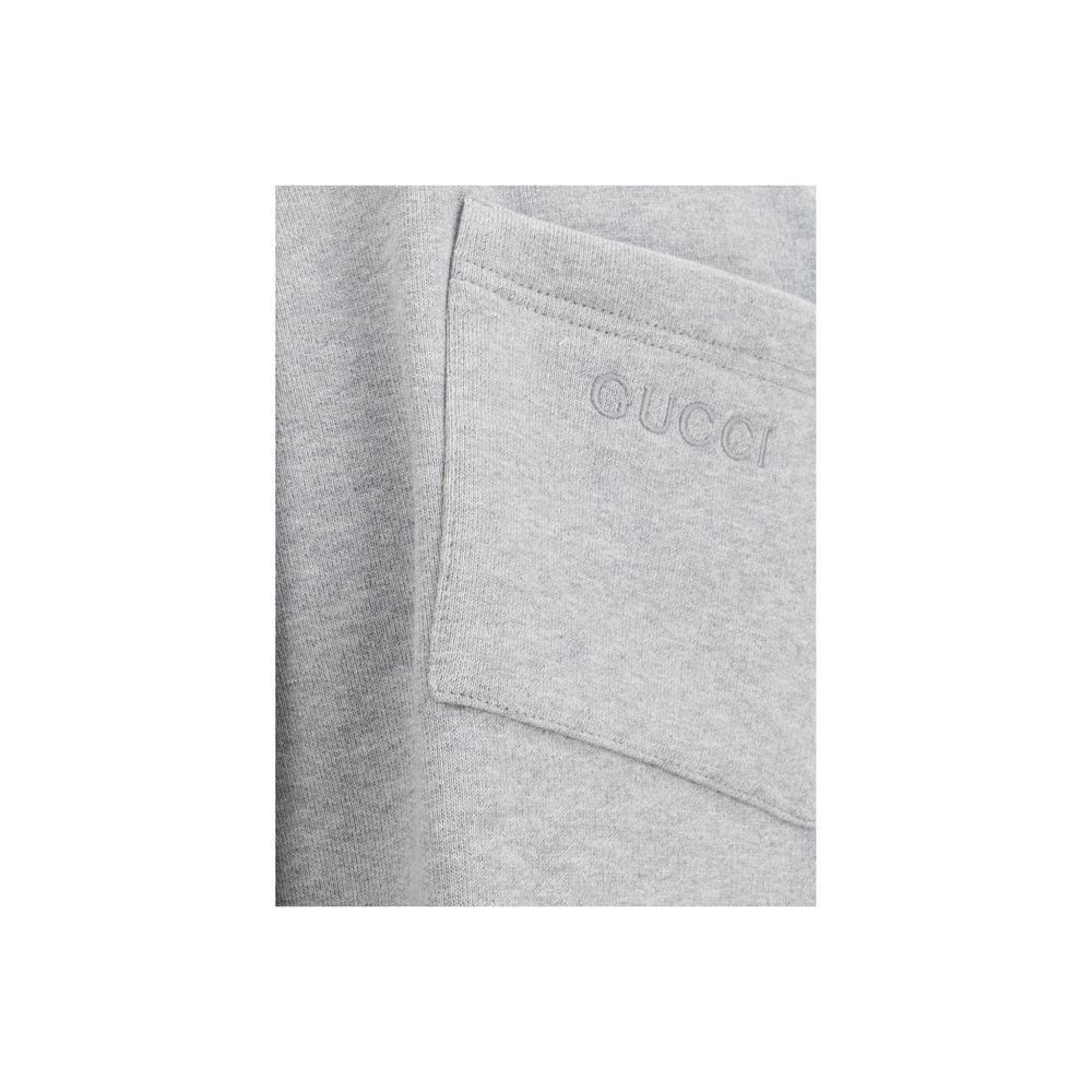 Gucci Gray Cotton Joggers (Workout Pants)