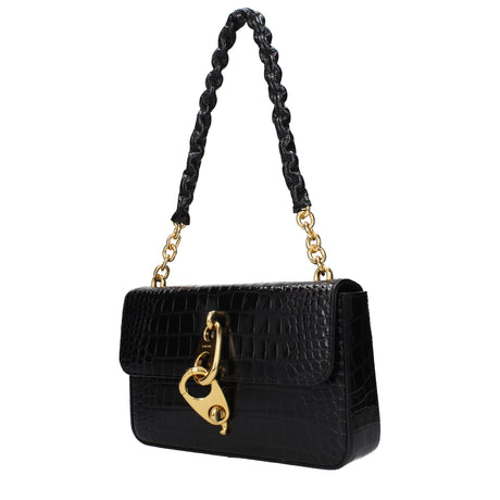 Tom Ford Black Leather Shoulder Bag