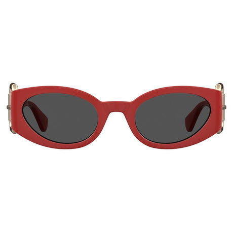 Moschino Red Resin Sunglasses