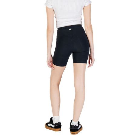 Converse Black Cotton Bermuda Shorts