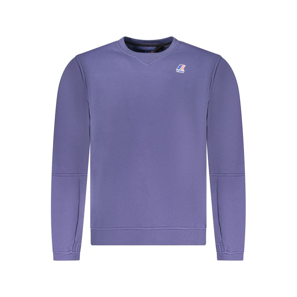 K-WAY Blue Cotton Sweatshirt