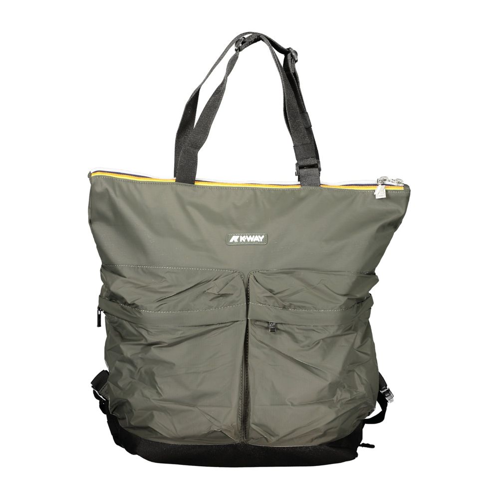 K-WAY Green Polyamide Backpack
