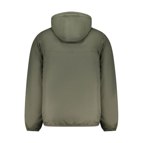 K-WAY Green Polyamide Men Jacket