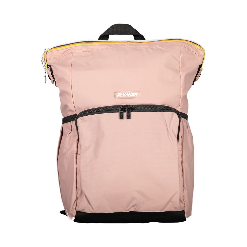 K-WAY Pink Polyamide Backpack