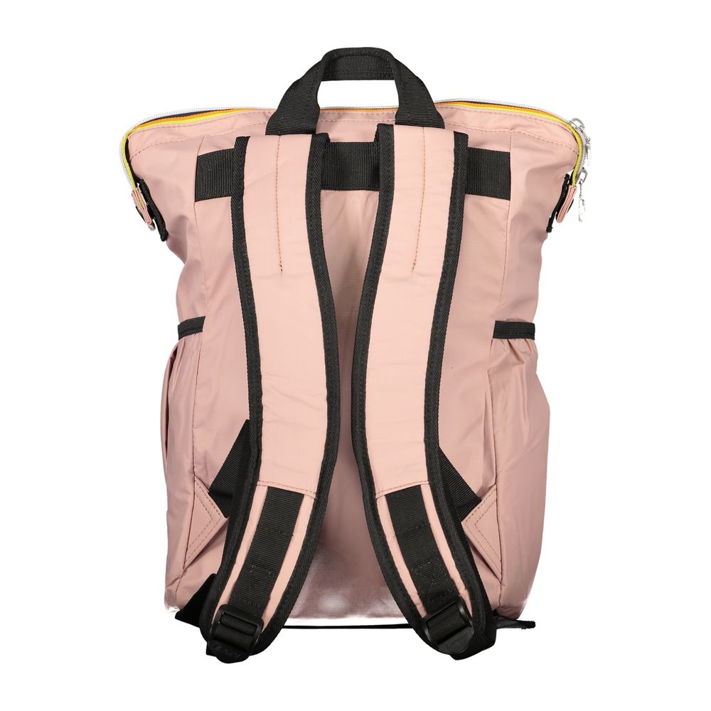 K-WAY Pink Polyamide Backpack