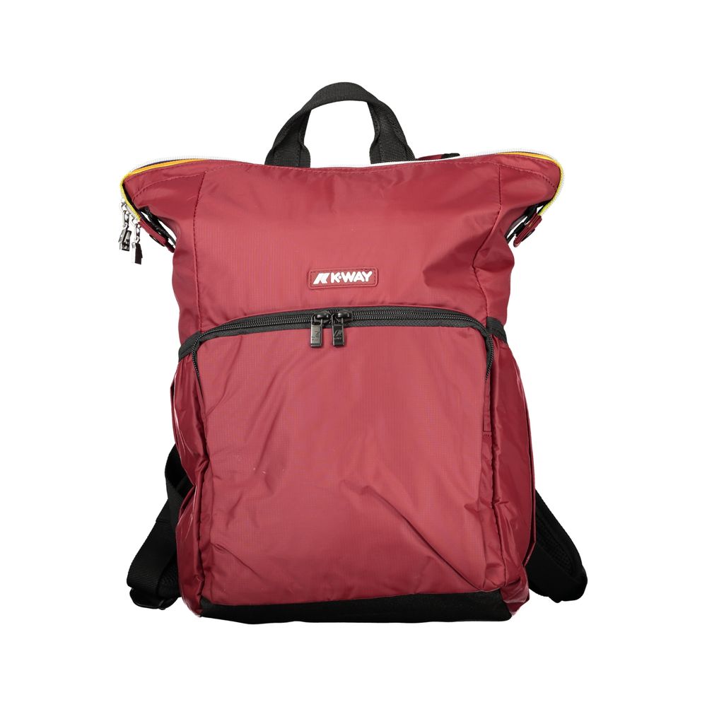 K-WAY Red Polyamide Backpack