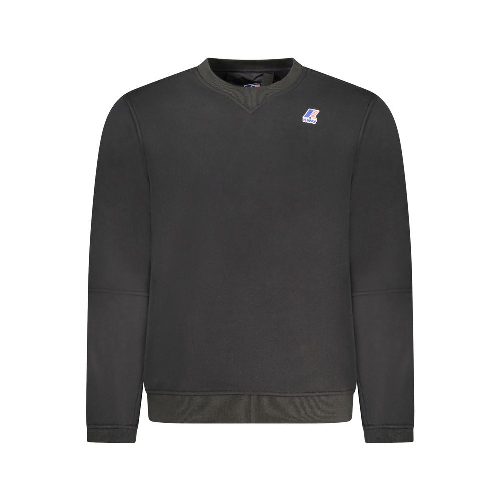 K-WAY Black Cotton Sweatshirt