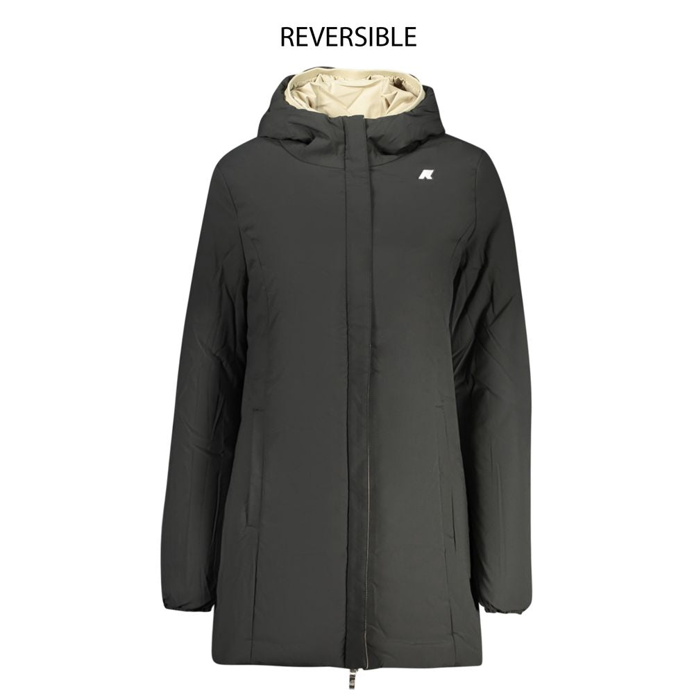 K-WAY Beige Nylon Jackets & Coat