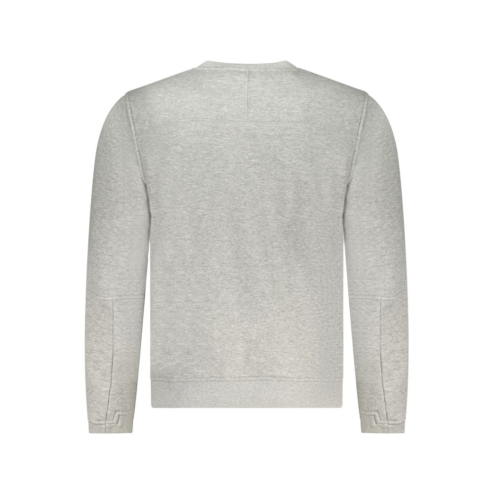 K-WAY Gray Cotton Sweatshirt