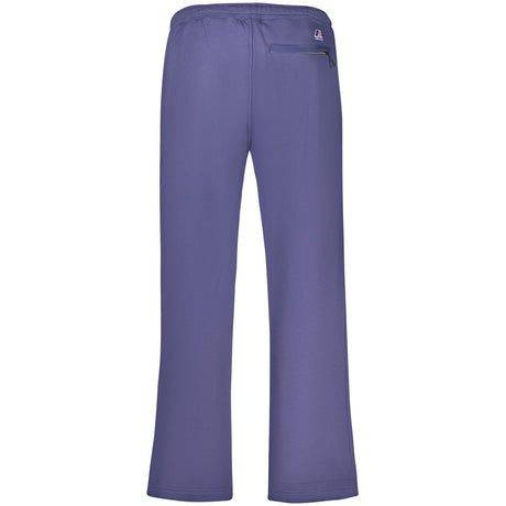 K-WAY Blue Cotton Men Pant