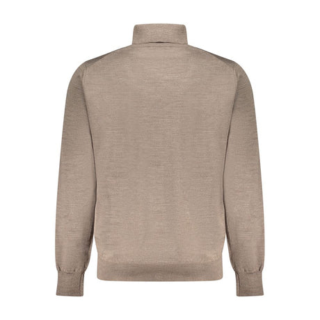 K-WAY Brown Wool Men Sweater