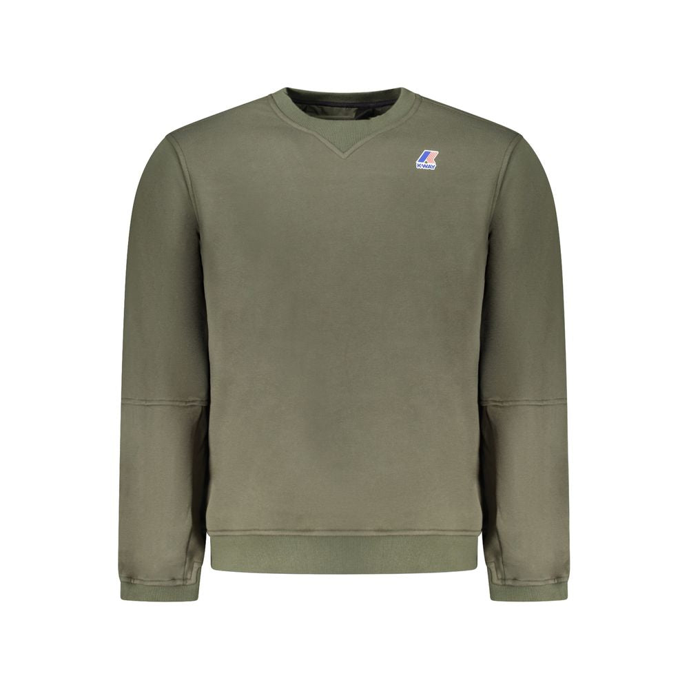 K-WAY Green Cotton Sweatshirt