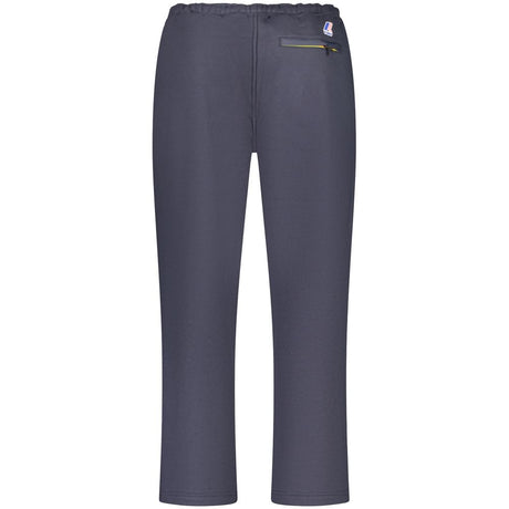K-WAY Blue Cotton Men Trouser