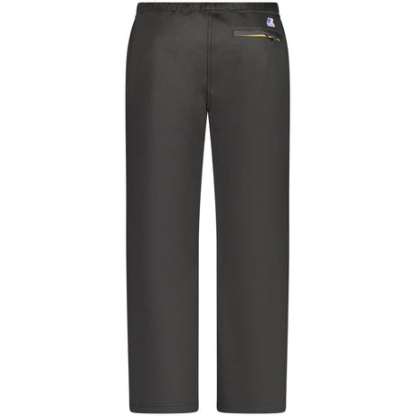 K-WAY Black Cotton Men's Sports Trouser