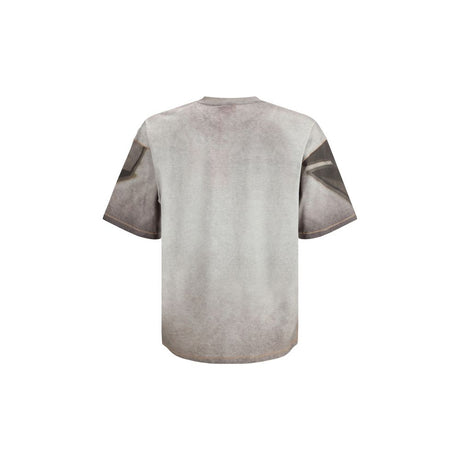 Diesel Gray Cotton T-Shirt